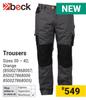 Beck Trousers