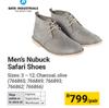 Beta Industrials Men's Nubuck Safari Shoes-Per Pair