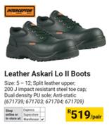Interceptor Leather Askari Lo II Boots-Per Pair