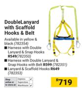 Harness With Double Lanyard & Snap Hooks 782350