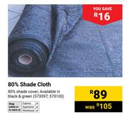 80% Shade Cloth