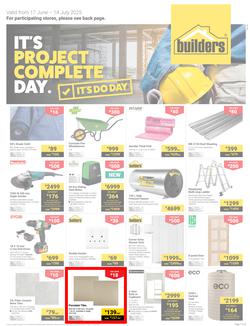 Builders Inland : It's Project Complete Day (17 June - 14 July 2025), page 1