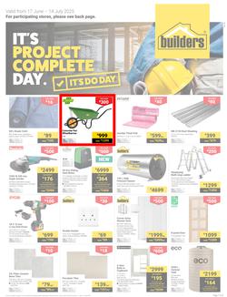 Builders Inland : It's Project Complete Day (17 June - 14 July 2025), page 1