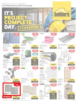 Builders Inland : It's Project Complete Day (17 June - 14 July 2025), page 1