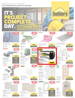 Builders Inland : It's Project Complete Day (17 June - 14 July 2025), page 1