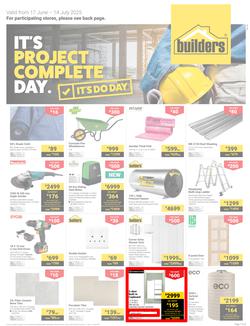 Builders Inland : It's Project Complete Day (17 June - 14 July 2025), page 1
