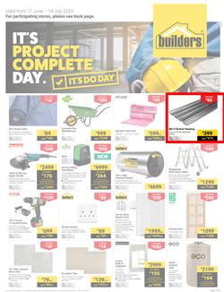 Builders Inland : It's Project Complete Day (17 June - 14 July 2025), page 1
