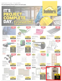 Builders Inland : It's Project Complete Day (17 June - 14 July 2025), page 1
