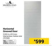 Swartland Horizontal Grooved Door