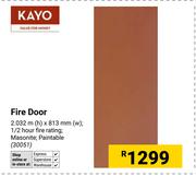 Kayo Fire Door 