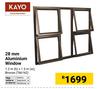 Kayo 28mm Aluminium Window