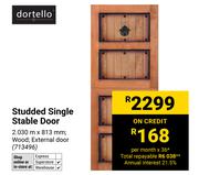 Dortello Studded Single Stable Door
