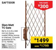 Saftidor Slam Matt TC Gate