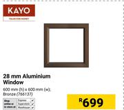 Kayo 28mm Aluminium Window