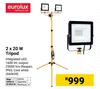 Eurolux 2 x 20W Tripod
