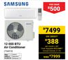 Samsung 12000 BTU Air Conditioner