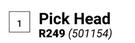 Builders Pick Head