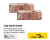 Clay Stock Bricks