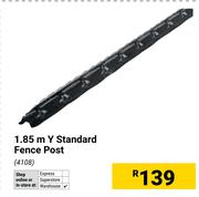 1.85m Y Standard Fence Post 4108
