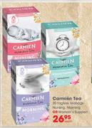 Carmien Tea 20 Tagless Teabags Nursing, Morning Or Woman's Support-Each