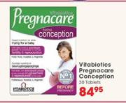 Vitabiotics Pregnacare Conception-30 Tablets