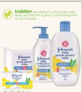 Johnsons Gentle Protect Baby Wipes-25's Pack