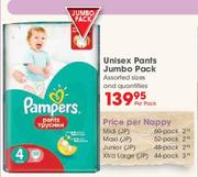Pampers Unisex Pants Jumbo Pack-Per Pack