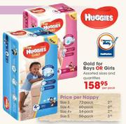 Huggies Gold For Boys Or Girls-Per Pack