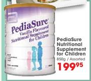 Pediasure Nutritional Supplement For Children Assorted-850g