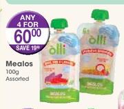 Olli Mealos Assorted-4x100g