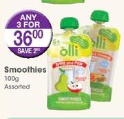 Olli Smoothies Assorted-3x100g