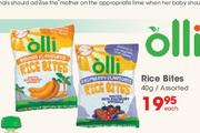 Olli Rice Bites Assorted-40g Each