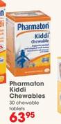 Pharmaton Kiddi Chewables 30 Chewables Tablets