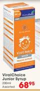 Viral Choice Junior Syrup Assorted-200ml
