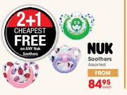 Nuk Soothers-Each