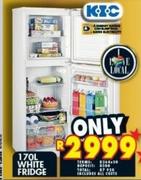 KIC 170L White Fridge 
