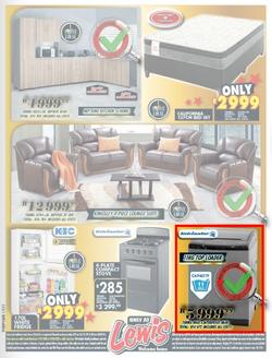 Lewis : New Range (17 July - 20 August 2020), page 1