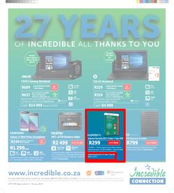 Incredible Connection : 27 Years Of Incredible (15 June - 18 June 2017), page 1