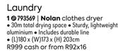 Nolan Clothes Dryer 793569
