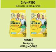 Nestle Nespray-For 2 x 400g