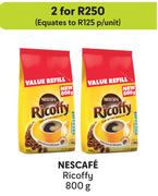 Nescafe Ricoffy-For 2 x 800g