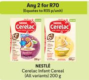 Nestle Cerelac infant Cereal (All Variants)-For 2 x 200g