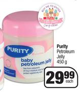 Purity Petroleum Jelly-450g Each