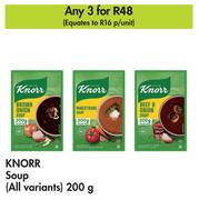 Knorr Soup (All Variants)-For Any 3 x 200g