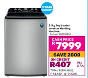 Midea 21Kg Top Loader Inverter Washing Machine