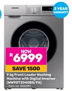 Samsung 9Kg Front Loader Washing Machine With Digital Inverter WW90T3040BS/FA