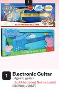 Peppa Pig Electronic Guitar-Each