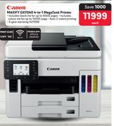 Canon Maxify GX7040 4 In 1 Mega Tank Printer