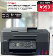 Canon Pixma G4470 4 In 1 Mega Tank Printer