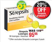 Strepsils Lozenges 36 Lozenges Assorted